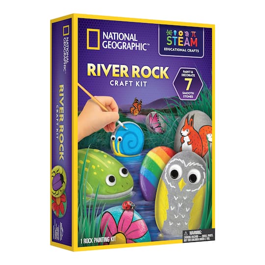 National Geographic™ River Rock Craft Kit